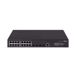Dahua Technology Access DH-AS4300-16GT4GF commutateur réseau Géré L2/L2+ Gigabit Ethernet (10/100/1000) Noir