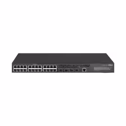 Dahua Technology Access DH-AS4300-24GT4GF commutateur réseau Géré L2/L2+ Gigabit Ethernet (10/100/1000) Noir - Vue supplémentaire 4