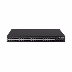 Dahua Technology Access DH-AS4300-48GT4GF commutateur réseau Géré L2/L2+ Gigabit Ethernet (10/100/1000) Noir - Vue supplémentaire 4