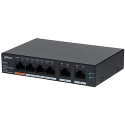 Dahua Technology DH-CS4006-4GT-60 commutateur réseau Géré L2 Gigabit Ethernet (10/100/1000) Connexion Ethernet, supportant l'alimentation via ce port (PoE) Noir