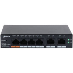 Dahua Technology DH-CS4226-24ET-375 Géré L2 Gigabit Ethernet (10/100/1000) Connexion Ethernet, supportant l'alimentation via ce port (PoE) Noir