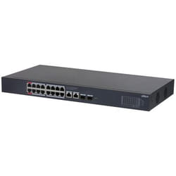 Dahua Technology CS4220-16GT-240 Géré L2 Gigabit Ethernet (10/100/1000) Connexion Ethernet, supportant l'alimentation via ce port (PoE) Noir