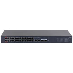 Dahua Technology DH-CS4226-24ET-240 commutateur réseau Géré L2 Gigabit Ethernet (10/100/1000) Connexion Ethernet, supportant l'alimentation via ce port (PoE) Noir