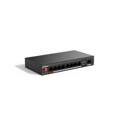 Dahua Technology PoE SF1009P Non-géré L2 Fast Ethernet (10/100) Connexion Ethernet, supportant l'alimentation via ce port (PoE) Noir