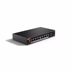 Dahua Technology PoE SF1008LP, Non-géré, L2, Fast Ethernet (10/100), Full duplex, Connexion Ethernet, supportant l'alimentati ...