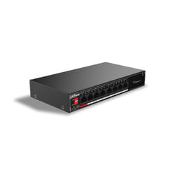 Dahua Technology PoE SG1008P Non-géré Gigabit Ethernet (10/100/1000) Connexion Ethernet, supportant l'alimentation via ce port (PoE) Noir