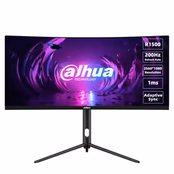 Dahua Technology LM30-E330CA, 76,2 cm (30"), 2560 x 1080 pixels, Full HD Ultra large, LCD, 1 ms, Noir, Rouge