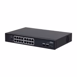 Dahua Technology PoE PFS3218-16GT-135, Non-géré, L2, Gigabit Ethernet (10/100/1000), Gigabit Ethernet, Connexion Ethernet, su ...