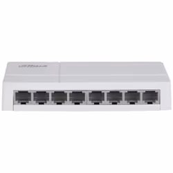 Dahua Technology PoE DH-SF1008L Non-géré Fast Ethernet (10/100) Connexion Ethernet, supportant l'alimentation via ce port (PoE) Bureau Gris clair - Vue supplémentaire 3