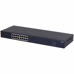 Dahua Technology SF1016, Non-géré, L2, Fast Ethernet (10/100), Grille de montage