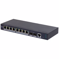 Dahua Technology SG4010-2F, Géré, L2, Gigabit Ethernet (10/100/1000), Full duplex, Montage mural