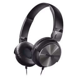 Philips Casque SHL3160BK/00, Avec fil, 8 - 24000 Hz, Musique, Écouteurs, Noir