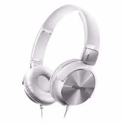 Philips Casque SHL3160WT/00, Avec fil, 8 - 24000 Hz, Musique, 138 g, Écouteurs, Blanc