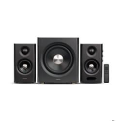 Enceintes bibliothèque amplifiées 2.1 - EDIFIER - S355DB - Caisson 8 sans fil - 150W Tri-amp - Bluetooth 6.0 LDAC