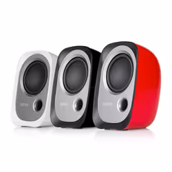 Edifier R12U haut-parleur Noir, Argent, Rouge Avec fil 4 W - Vue supplémentaire 4