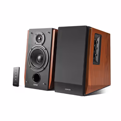 Edifier R1700BT, Avec fil &amp;sans fil, 6 Ohm, Marron