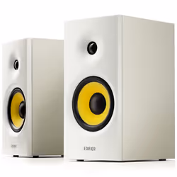Edifier R1080BT, 2-voies, Avec fil &amp;sans fil, 24 W, 67 - 20000 Hz, Blanc
