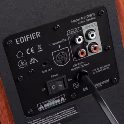 Edifier R1700BTS haut-parleur Noir, Bois Avec fil &sans fil 66 W