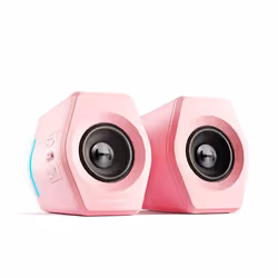 Edifier G2000, 32 W, PC/ordinateur portable, Rose, 32 W, 98 - 20000 Hz, 6,98 cm (2.75")