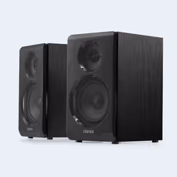 Edifier R33BT, 2.0 canaux, Avec fil &amp;sans fil, 10 W, 70 - 20000 Hz, Noir