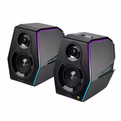 Edifier G5000, 2.0 canaux, Avec fil &amp;sans fil, 88 W, 70 - 40000 Hz, Noir