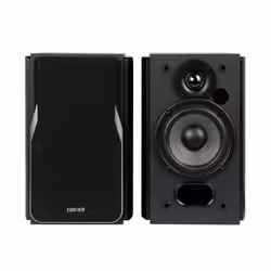 Edifier R1380T-BK, 2.0 canaux, Avec fil &amp;sans fil, 42 W, 55 - 20000 Hz, Noir