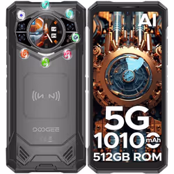 DOOGEE S200X Téléphone Portable Débloqué 5G DDR5 32+512Go Caméra 100MP 672FHD+ 120Hz Batterie 10100mAh/33W Smartphone NFC/WiF ...
