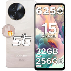 Smartphone 5G DOOGEE Note 59 Pro Android 1532Go+256Go6250mAh Telephone Portable écran 6.75 120Hz16MP/NFC/Dual SIM/Face ID
