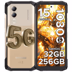 DOOGEE Blade 20 Turbo Smartphone 5G Android 15 Telephone Portable Caméra AI 50MP 32GO+256GO 10300mAh/33W - Écran 6.6 90Hz