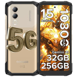 DOOGEE Blade 20 Turbo Smartphone 5G Android 15 Telephone Portable Caméra AI 50MP 32GO+256GO 10300mAh/33W - Écran 6.6 90Hz