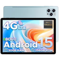 DOOGEE TAB G6 Tablette Tactile 11 Android 15 30 Go+256 Go Batterie 8000 mAh Caméra 13 MPFace ID WIFI/Dual SIM Tablet - Bleu