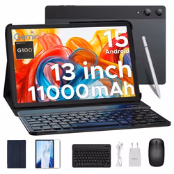 DOOGEE Tab E3 Pro Tablette avec clavier et stylet 11 pouces Android 15 90Hz 32Go + 256Go11000mAhcaméra 13MPDual SIM WIFI -