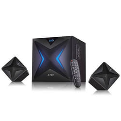 F&D F550X set d'enceintes 56 W Noir 2.1 canaux 28 W Bluetooth