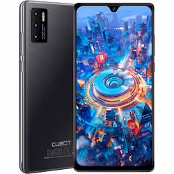 Cubot P50, 15,8 cm (6.2"), 6 Go, 128 Go, 12 MP, Android 11, Noir