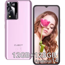 Smartphone CUBOT A10 12Go 128Go Android 14 Écran 6.56 HD Batterie 5100mAh 48MP