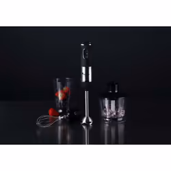Masterpro BGMP-9002 blender Mélangeur de table 400 W Noir, Acier inoxydable