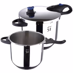 San Ignacio Ensemble de Marmites Express Ø 22 cm 4 L 5,5 L (3 pcs)
