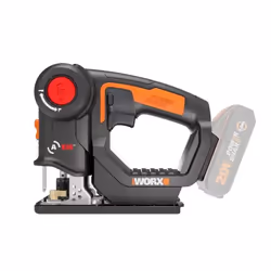 WORX WX550.9, Poignée supérieure, Noir, Orange, Brossé, 3000 spm, 10 cm, 7,6 cm