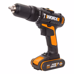 WORX WX371.1 perceuse 1500 tr/min Sans clé 3,38 kg Noir, Orange
