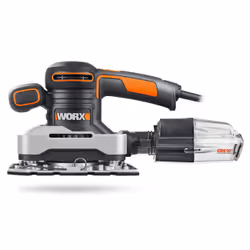 WORX WX642.1 ponceuse portative Ponceuse à feuille abrasive 12000 tr/min Noir, Orange, Argent 2701 W