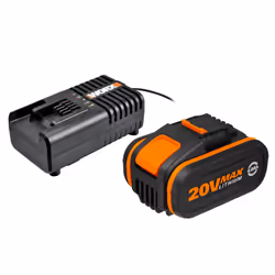 WORX WA3604, Ensemble de batterie et de chargeur, Lithium-Ion (Li-Ion), 4 Ah, 20 V, WORX, Perceuse, Outil multi-fonctions éle ...