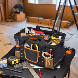 WORX WA0076 Boîte à outils Noir, Orange Nylon