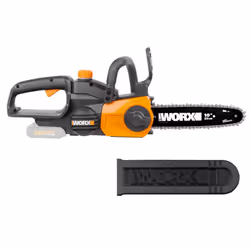 WORX WG322E.9 tronçonneuse Noir, Orange