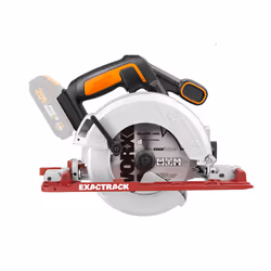 WORX WX530.9 scie circulaire portative 16,5 cm Aluminium, Noir, Orange 4900 tr/min