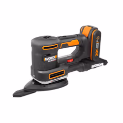 WORX WX820 ponceuse portative 1000 tr/min Noir