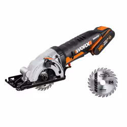 WORX WX527.9, Métal, Plaque de plâtre, Plastique, Bois, Aluminium, Noir, Orange, 8,5 cm, Batterie, 20 V
