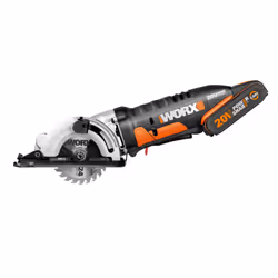 WORX WX527.9 scie circulaire portative 8,5 cm Aluminium, Noir, Orange