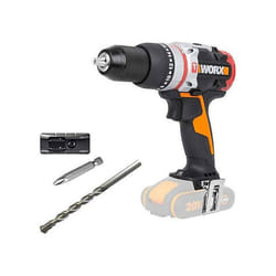 WORX Perceuse Perceuse Brushless Slammer Drill 20 V S/Bat Noir - WX354.9