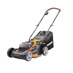 WORX WG743E, 500 m², 40 cm, 3,8 cm, 8,8 cm, 4 roue(s), Noir, Orange