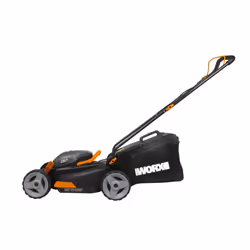WORX WG743E tondeuse à gazon Batterie Noir, Orange